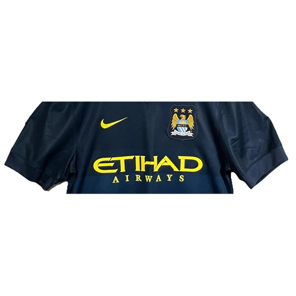 Manchester‎ City 2014/2015 Football Soccer Shirt Jersey Away Nike Mens Small